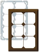 UP-Kopfzeile kallysto.line 3×2 braun vertikal