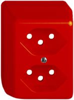 AP-Kappe FH zu 2×T13 orange