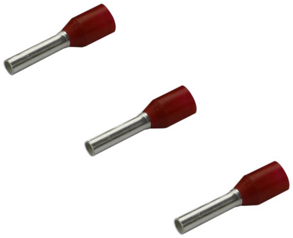 Embout de câble Rittal AS 4050.773 1.5mm² 8mm rouge 500pcs