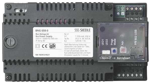 Netzgerät Siedle, für In-Home -Bus