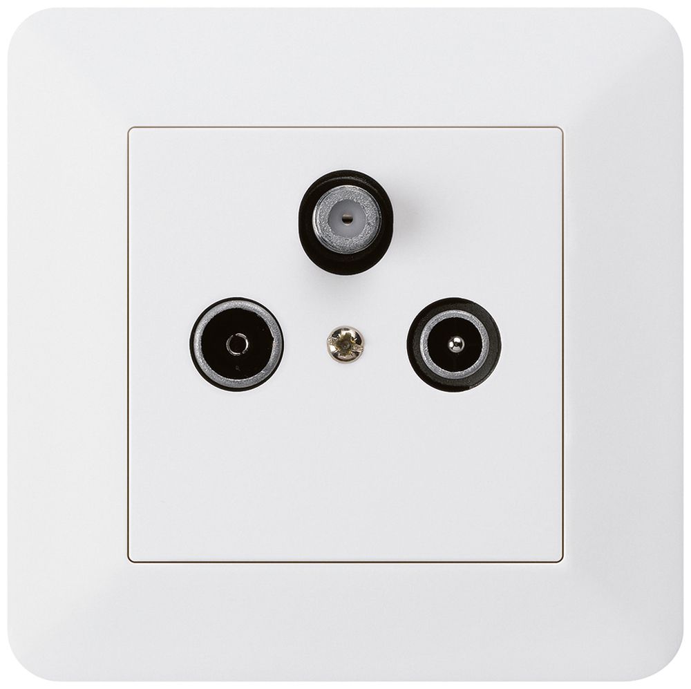 UP-Antennendose kallysto.trend R/TV/SAT weiss