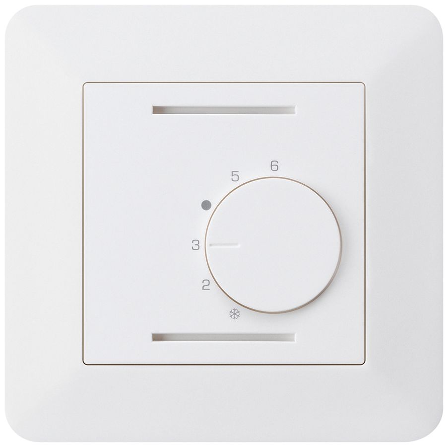 UP-Raumthermostat kallysto.trend weiss ohne Schalter