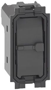 EB-Storentaster Legrand Living Now 2P 2 Tasten 1 Modul schwarz