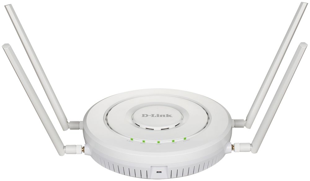 Access Point D-Link DWL-8620APE, PoE, Unified AC2600 Wave2, 800/1733Mbps
