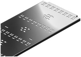 Panneau guide-câbles Rittal TX, 308×2000mm, acier laqué noir