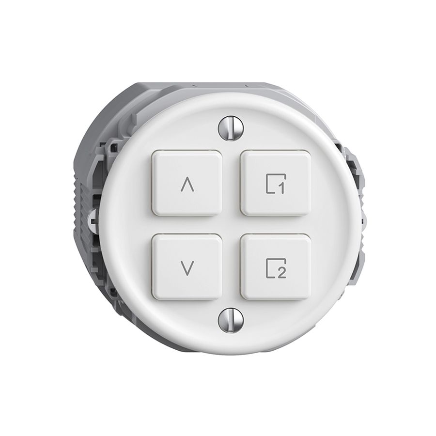 Storenschalter 1K/4T Szene WLAN Sdue Wiser weiss