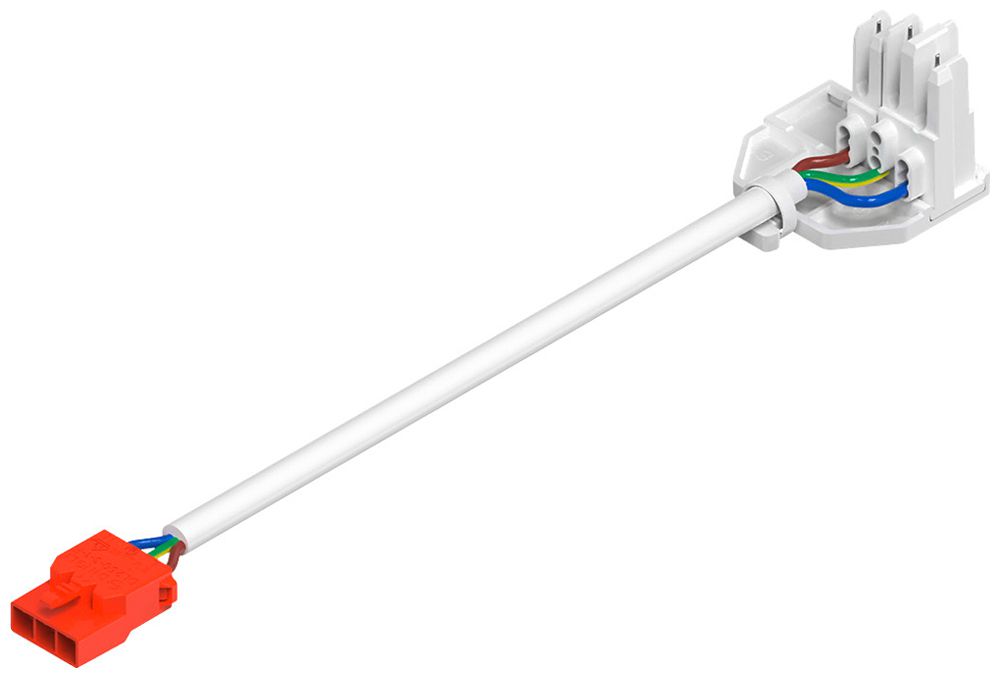 Cavo di allacciamento SLV Retro 3P003 3 poli 300mm bianco