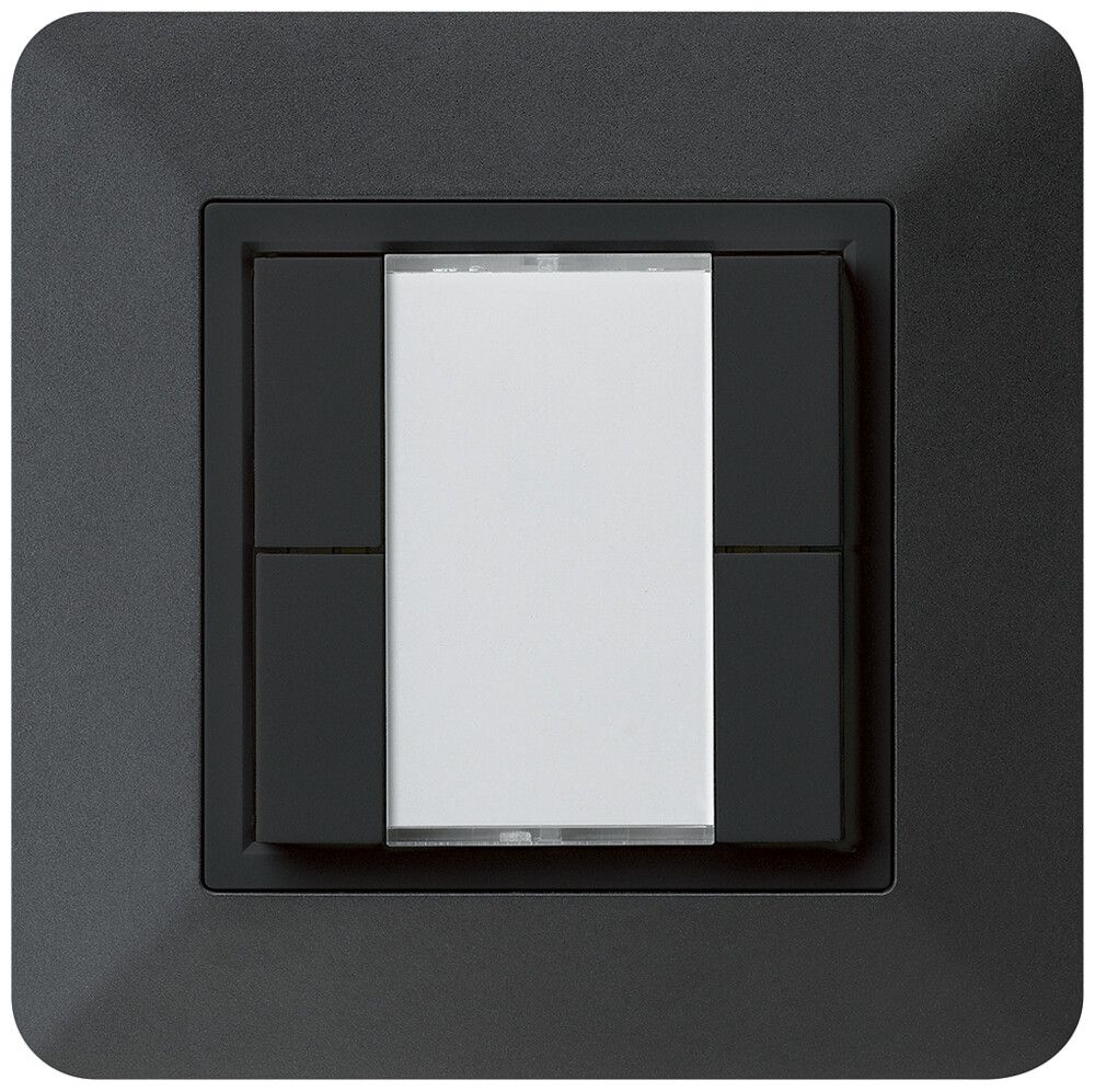 AP-Multifunktionstaster kallysto.trend KNX RF 4-fach schwarz