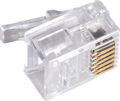 Modular Stecker AMP RJ11 MP-66U-F-5