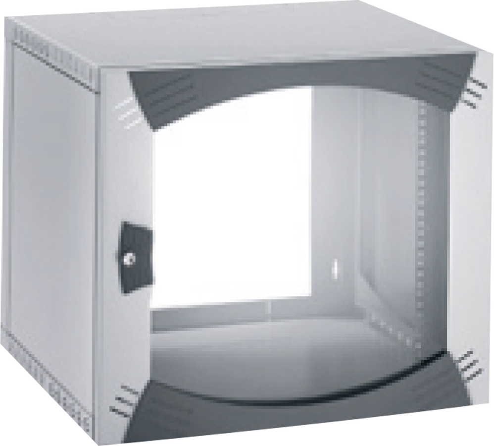 Gehäuse 19" mit Rahmen 9HE 515×600×400mm