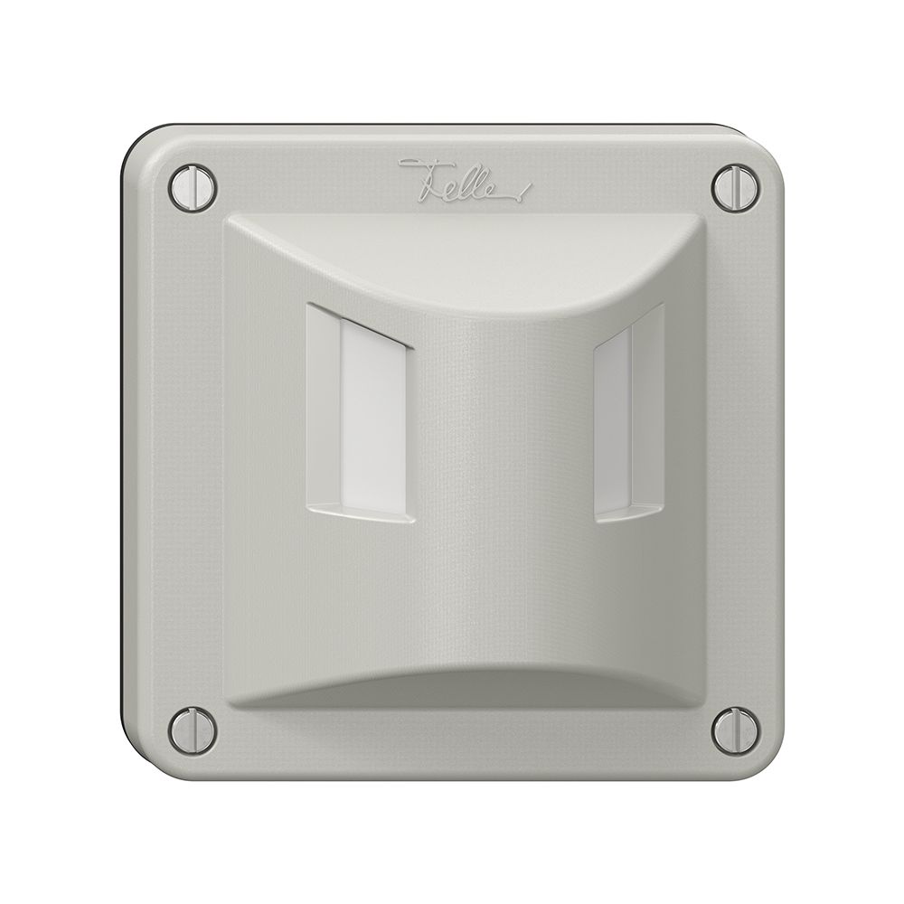 Deckel NEVO f.Bewegungsmelder 180° NUP.Q, NAP.Q, m.schwarzer Dichtung, lichtgrau