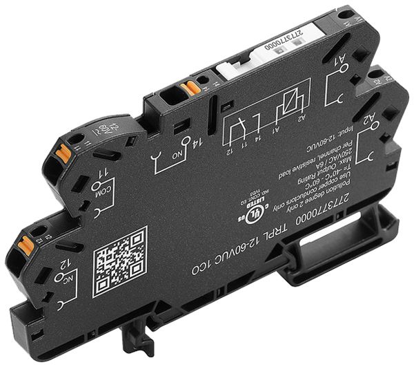Relais WM TRPL 1CO 6A AgNi 21.6…253VAC/DC LED Steckanschluss
