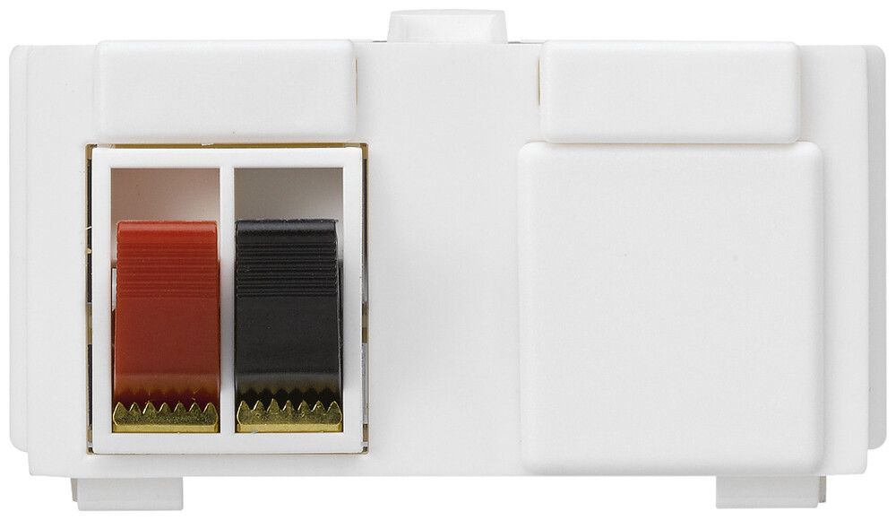 Modulo multimedia M3 con 2×LS morsetti rosso/ne kallysto bianco