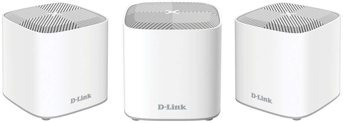 Système Wi-Fi Home Mesh D-Link COVR-X1863, dual-band, 1×Gigabit LAN, kit de 3
