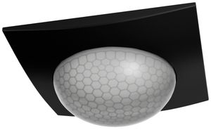 Détecteur de présence KNX ENC MDT SCN-P360D406.03 4-can 360° noir mat