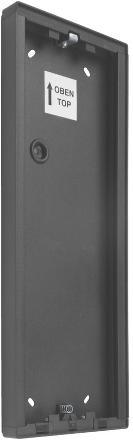 Scatola AP per citofono Hager elcom.one 392.1×139.5×28.5mm alluminio nero