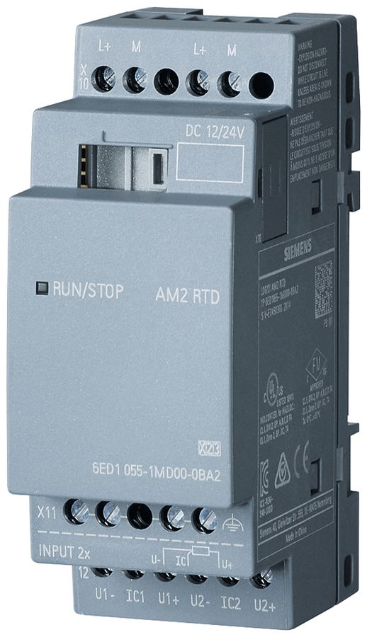 Module d'extension PLC Siemens LOGO!8 AM2 RTD, 2EA