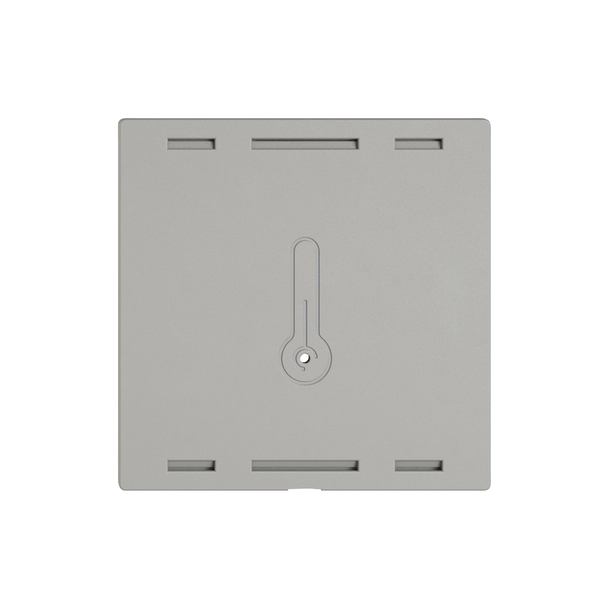 Abdeckset EDIZIO.liv Wiser SNAPFIX® für Raumtemperatursensor 60×60mm hgu