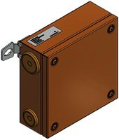 AP-Durchgangsdose Swibox P90E1 E30-E90 IP66 200×200×80mm (5×2)×16mm² or