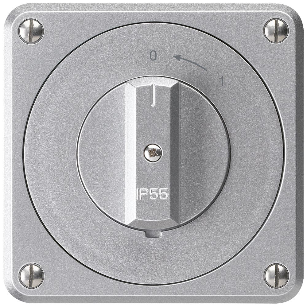 UP-Schwenktaster robusto IP55 aluminium 2P