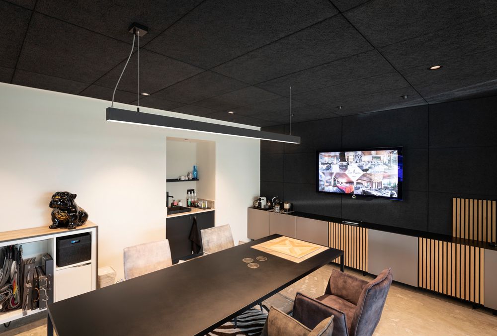 Lampada sospesa LED SLV GLENOS PD 85W 5700lm 3000K 2m nero