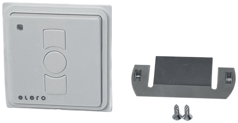 Telecomando muro RF INS elero ProLine MonoTec-868 CH 1-canale a batteria bianco