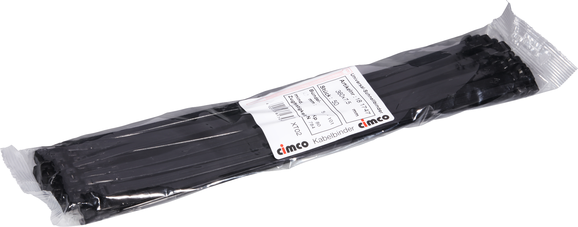 Kabelbinder Ty-Rap TY527MXR 6.9×338mm schwarz