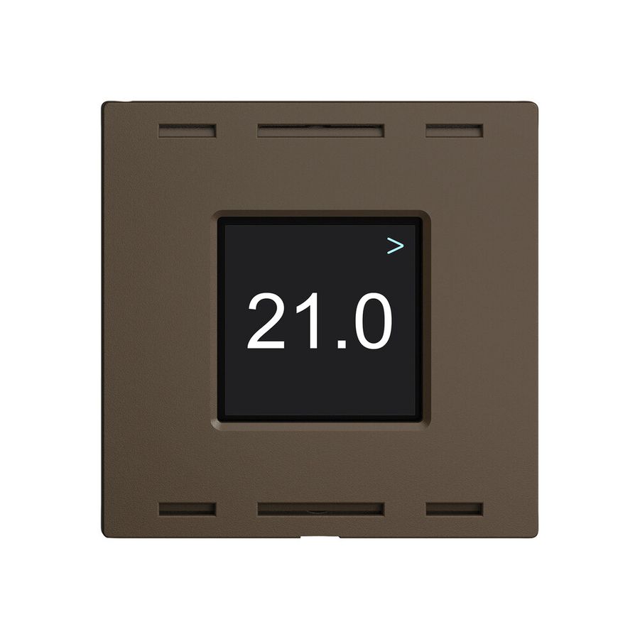 Raumtemperatursensor EDIZIOdue Wiser CO2 230V 5…30°C coffee