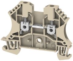 Morsetto di passaggio componibile 0.5…2.5mm² 24A 800V TH35/G32 beige