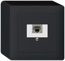 Scatola AP kallysto 1×RJ45s nero