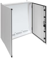 Wandschrank Hager univers mit Volltür SK II IP55 1400×1050×275mm RAL 7035