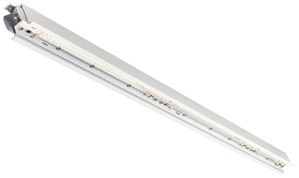 EB-LED-Deckenleuchte SG Lineal recessed 17W 2030lm 840 DALI 1121mm weiss