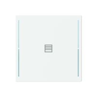 Tasterabdeckung ABB SIDUS touch 1-fach "Taster-Jalousie" weiss