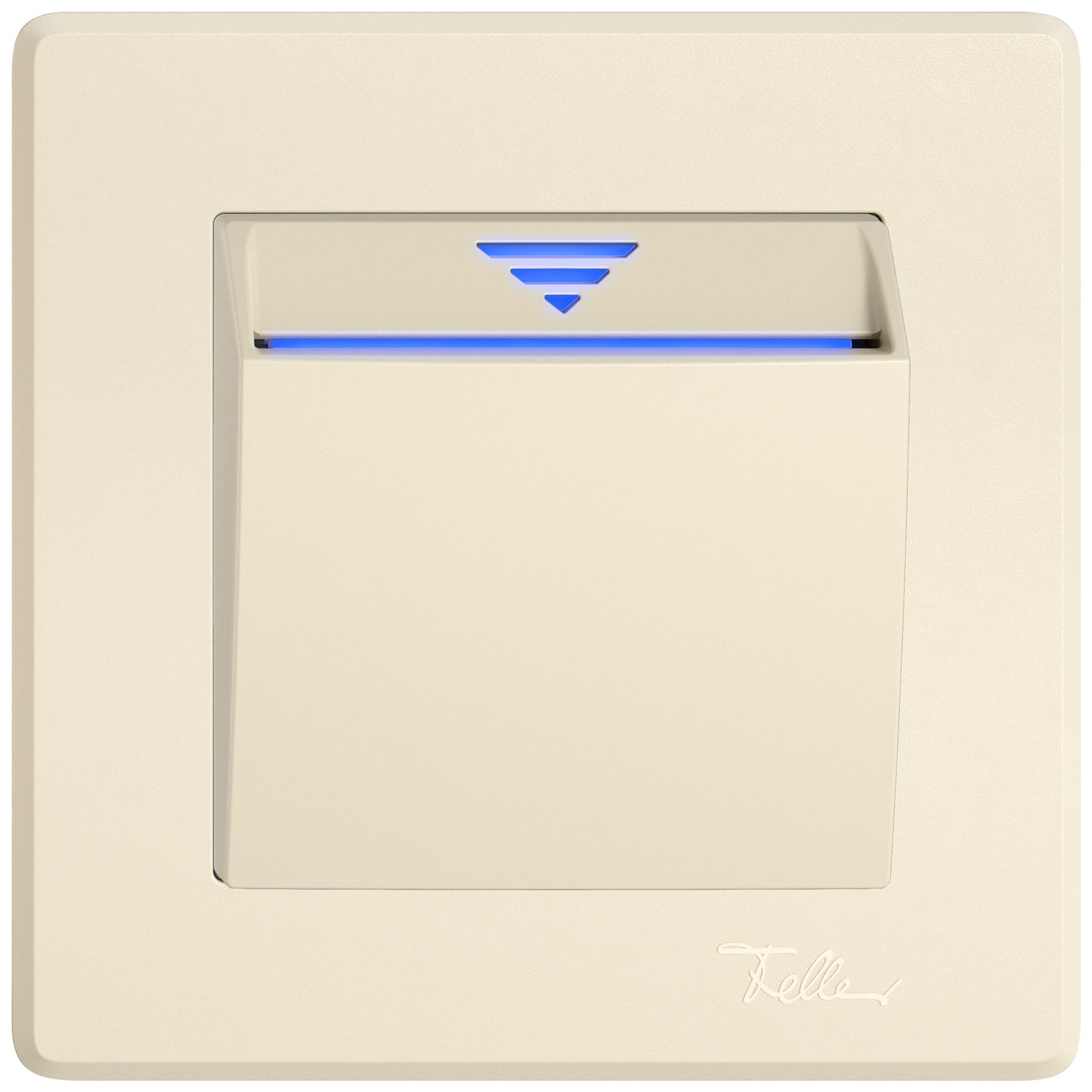 UP-Hotelcard KNX EDIZIO.liv SNAPFIX® mit Busankopppler cr