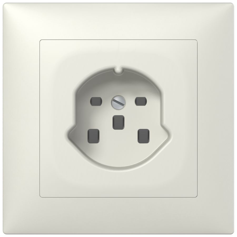 Prise ENC SIDUS B T25 blanc