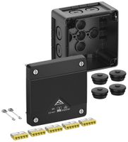 Scatola di derivazione AP Spelsberg Abox Pro 025-2,5²/sw 92×92×60mm IP69 ne