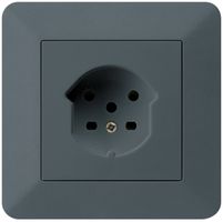 UP-Steckdose HA kallysto.trend Typ 15 mit Steckklemmen anthrazit