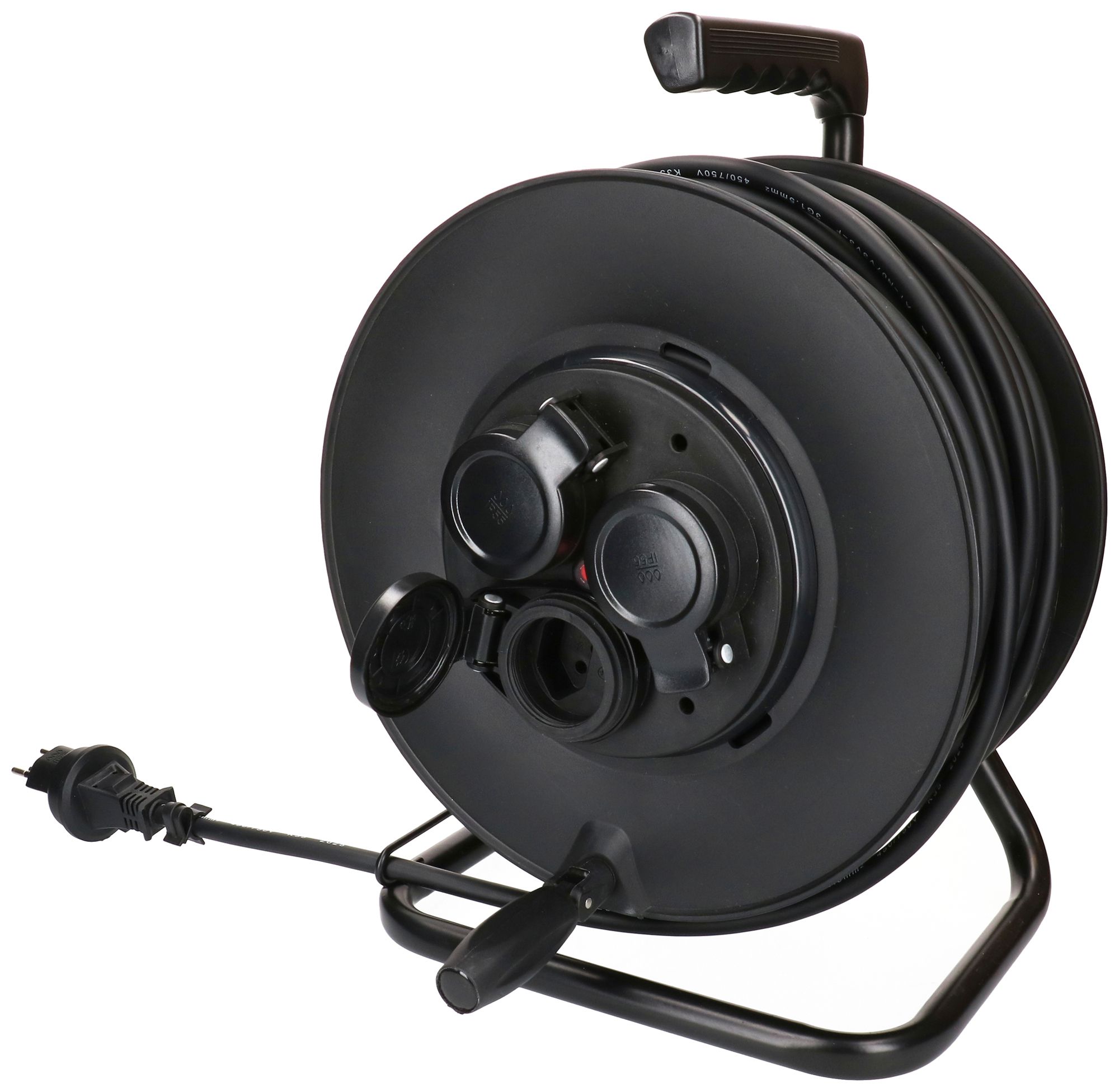 Enrouleur de câble MH REEL 3×T13 50m IP44 noir