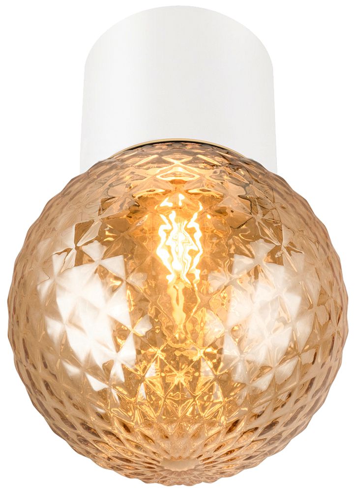 Deckenleuchte SLV VARYT E14 1×6W IP44 DIM Ø76×80mm weiss