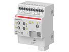 Attuatore per persiana AMD ABB JRA/S4.230.5.2 4-volte 6A/230VAC misura.tde