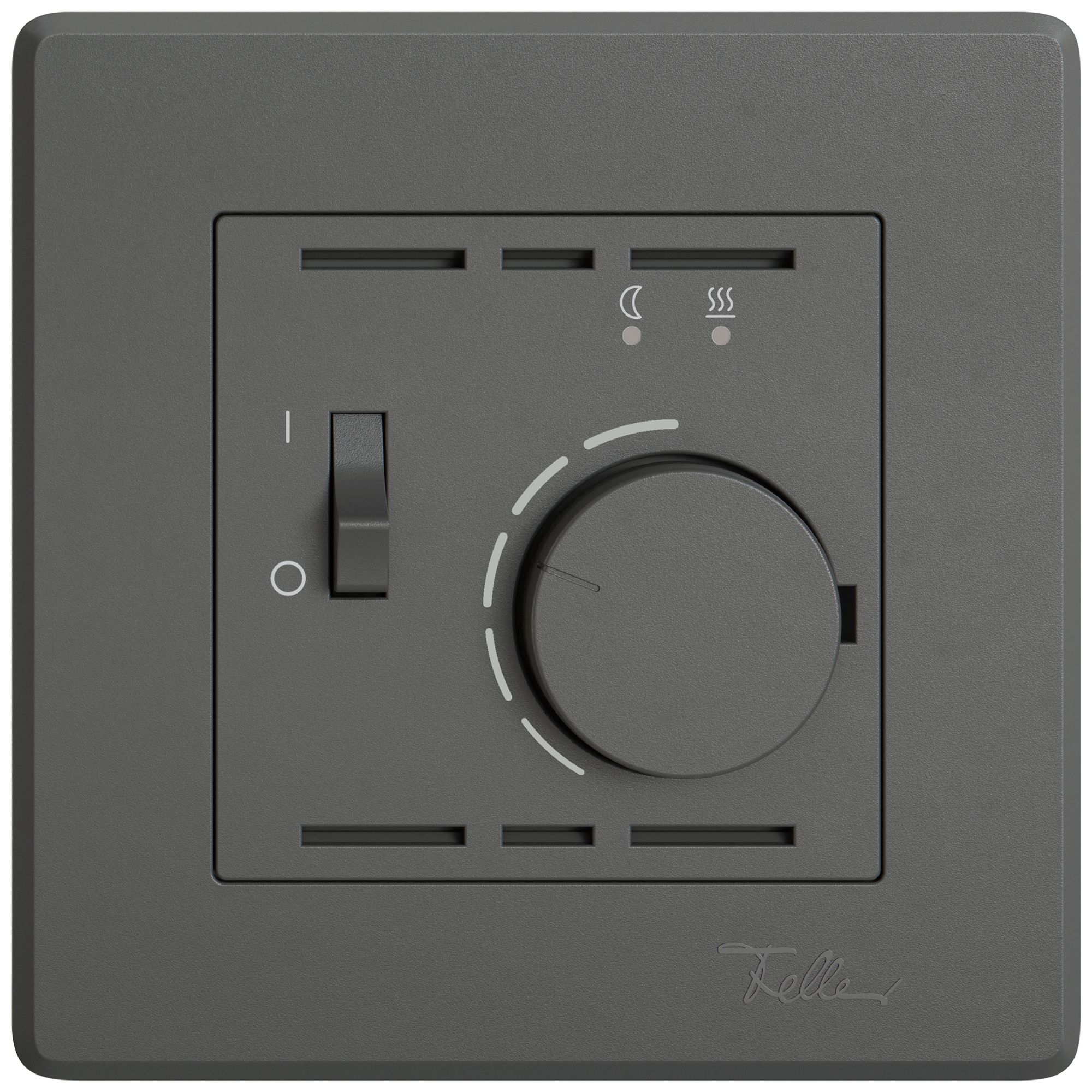 Termostato ambiente INC EDIZIO.liv SNAPFIX® limit.temp.p.riscaldamenti pav.grs