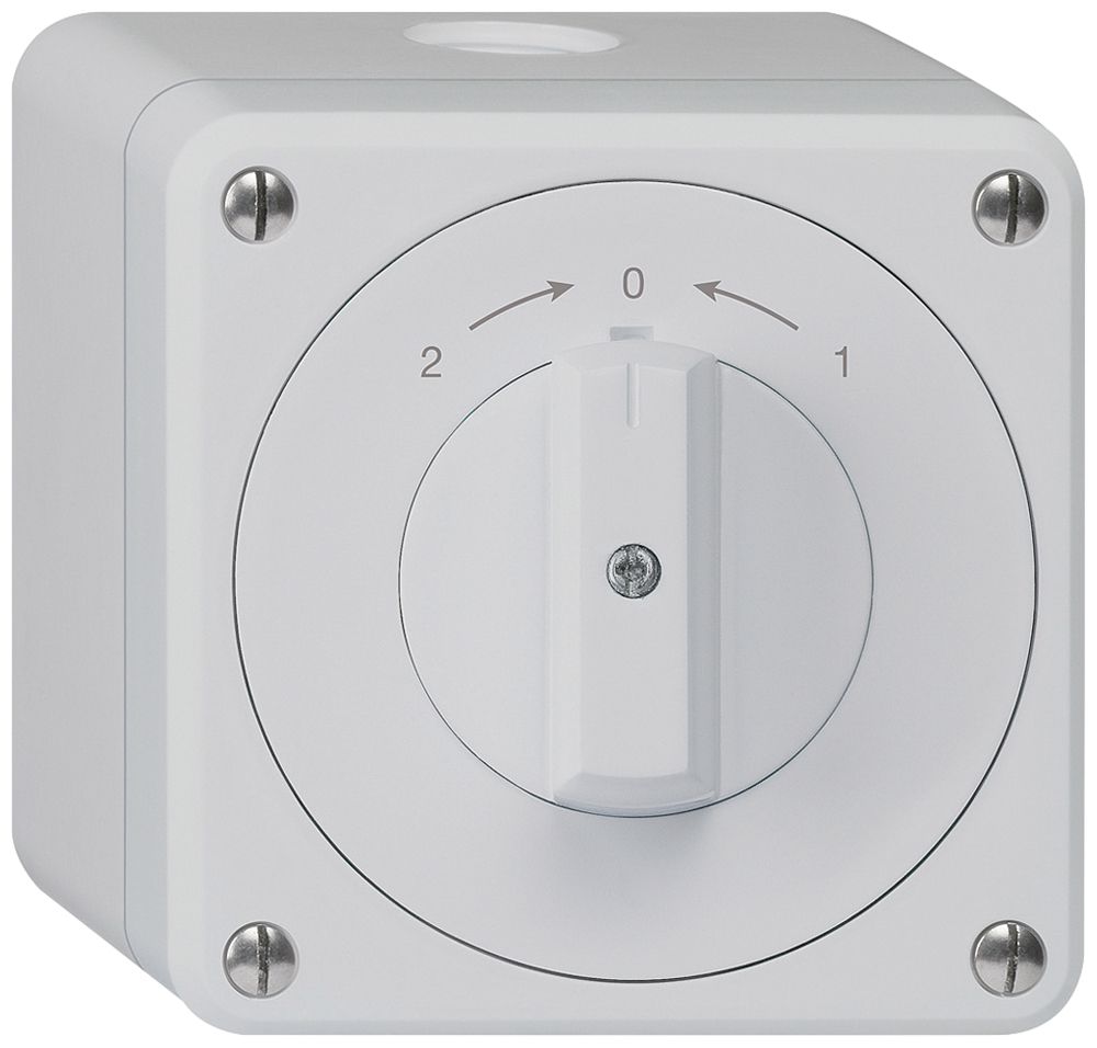 Contatto rotativo AP robusto IP55 grigio invertitore