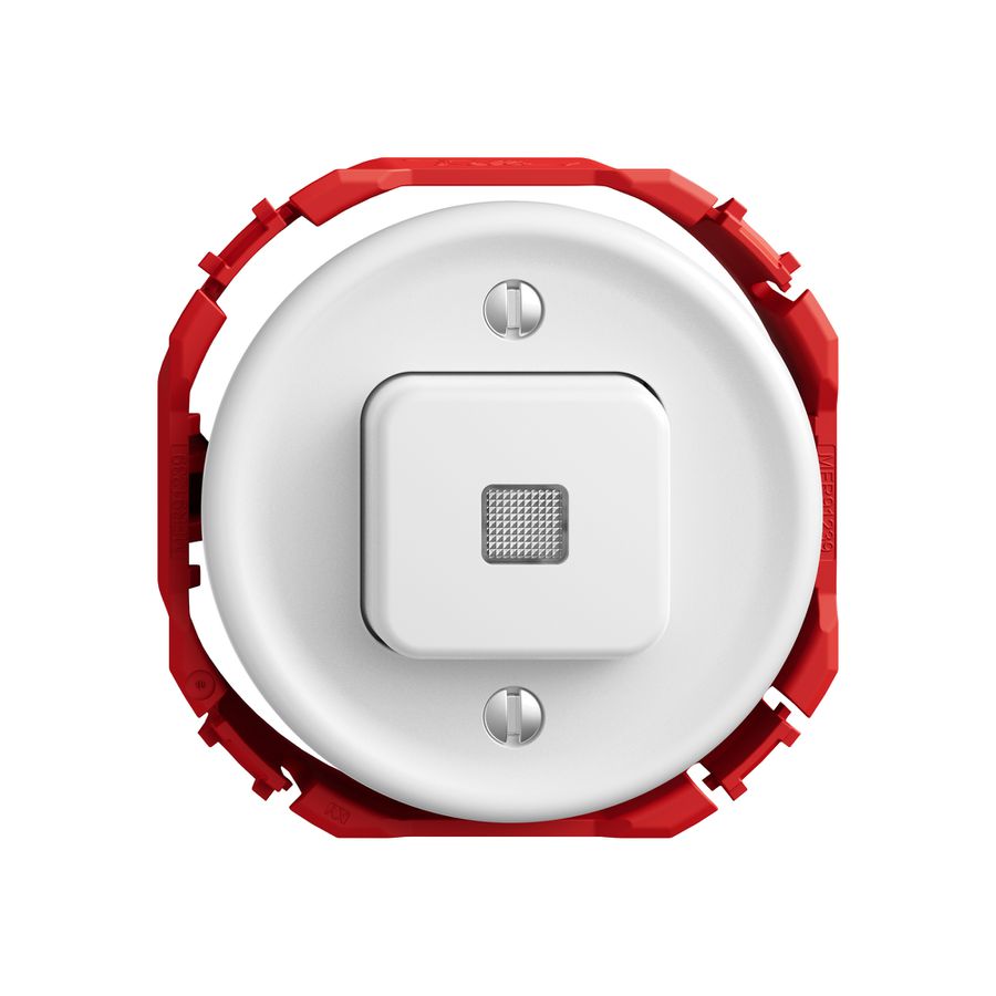 Leuchtdruckschalter STANDARDdue SNAPFIX® 3/2L Frontlinse LS gelb ws