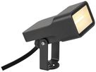 Lampada con picchetto LED SLV SYNA WIDE 5.5W 650lm 830 IP65 76×85×105mm nero