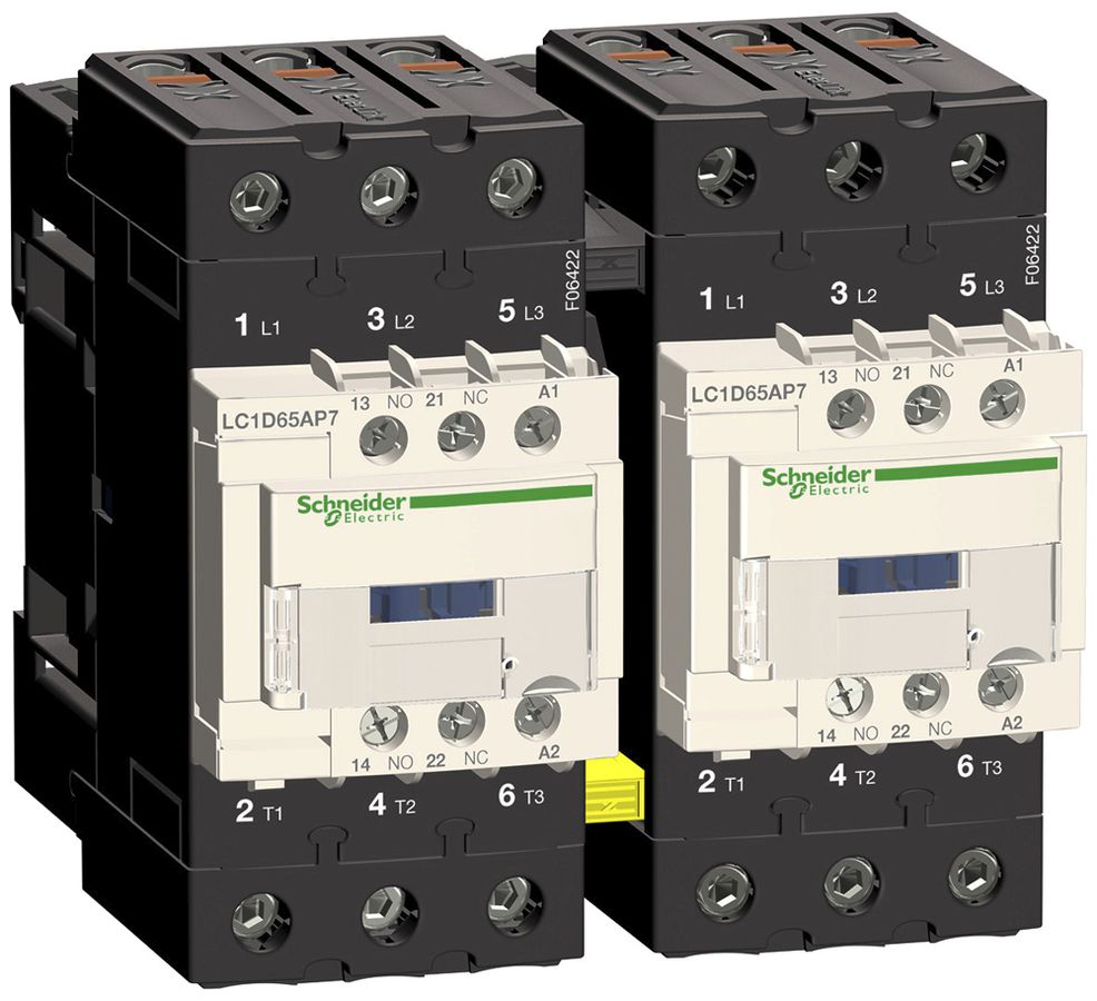 REG-Wendeschütz Schneider Electric 230VAC 65A LC2D65AP7