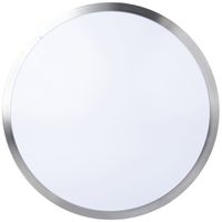 Plafoniera LED DOTLUX LUNAsilver-pioneer 42W 3200lm 830/840/857 IP44 Ø490mm bi