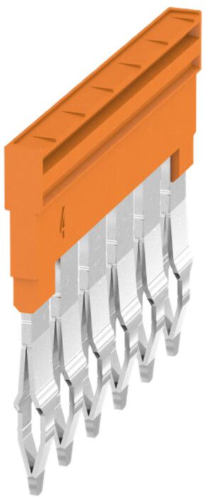 Connessione trasversale WM ZQV 4N/6 inserito 6L 6.1mm isolato 32A arancione