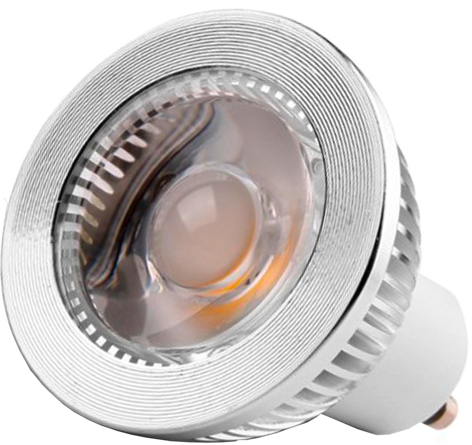 LCC Lampe 5W, 430lm, 3000K, GU10 38°, dimmbar