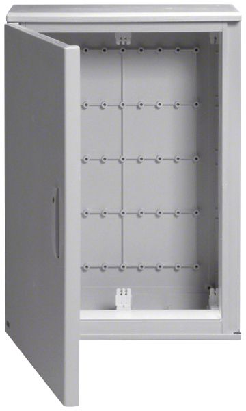 Armoire murale Hager Univers 120 modules 5 rangées 24UM SK II IP65 gris