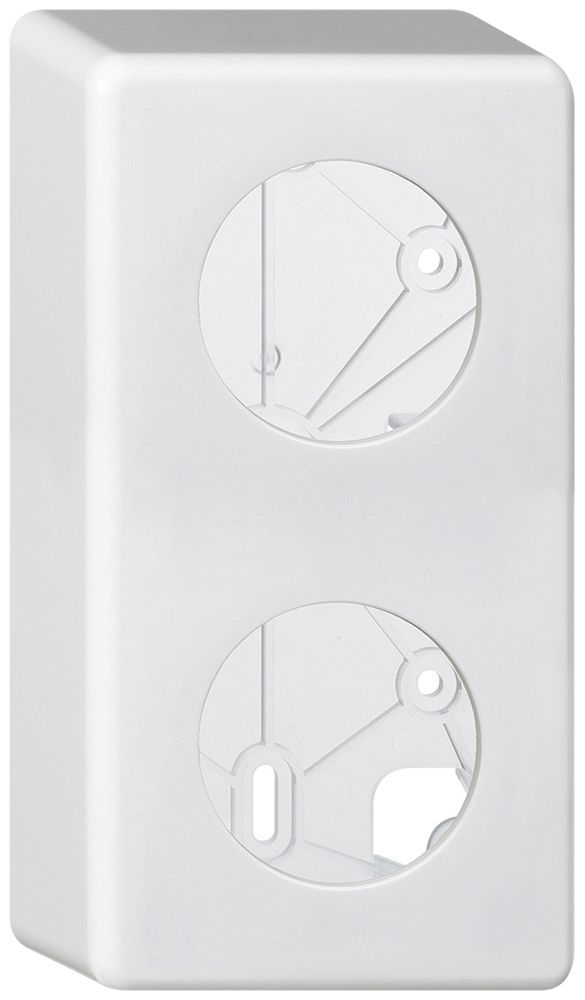 AP-Montageset basico I-I weiss 2×Ø43mm